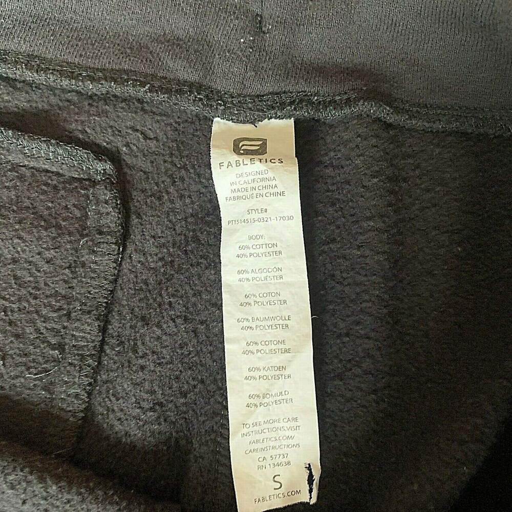 Fabletics Womens Sweatpants Size Small S Grey Lou… - image 6